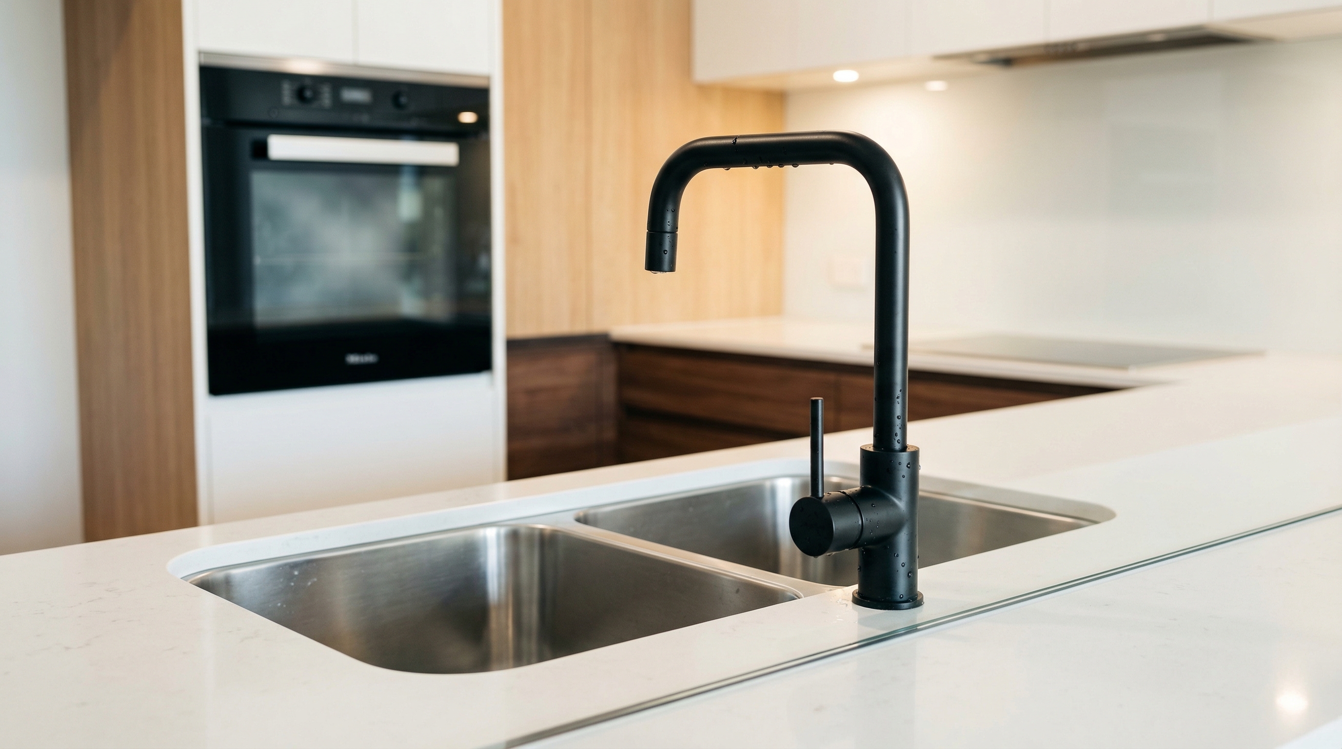 Spotless modern kitchen